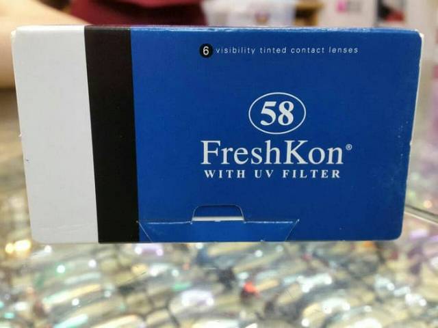 Softlens Freshkon 58 Bening Bulanan / Monthly With UV Filter