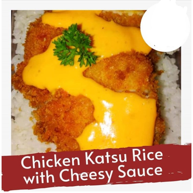 

Chiken Katsu Rice with Cheesy Sauce Siap Saji - Siap Makan