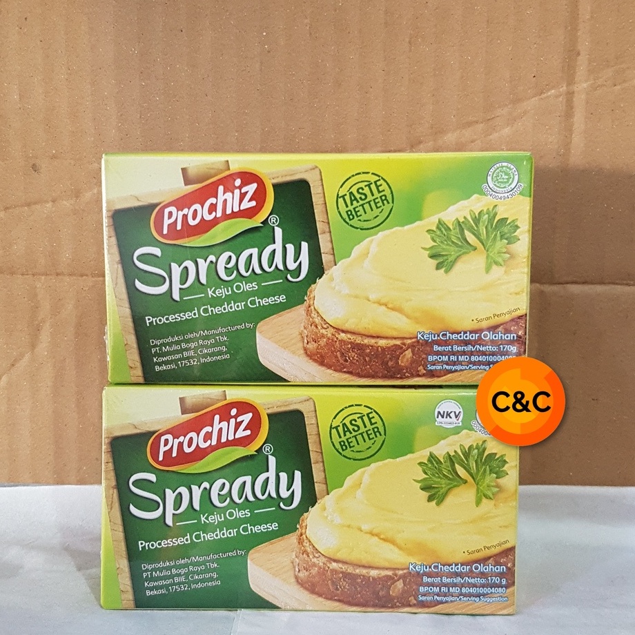 

Keju Prochiz Spready 170 gram