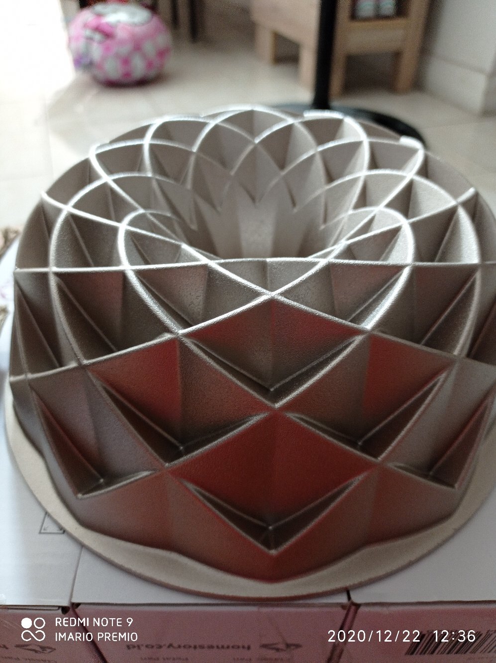 Kirin Loyang Kue Premium Cake Pan Die Cast Pandora Cetakan Kue