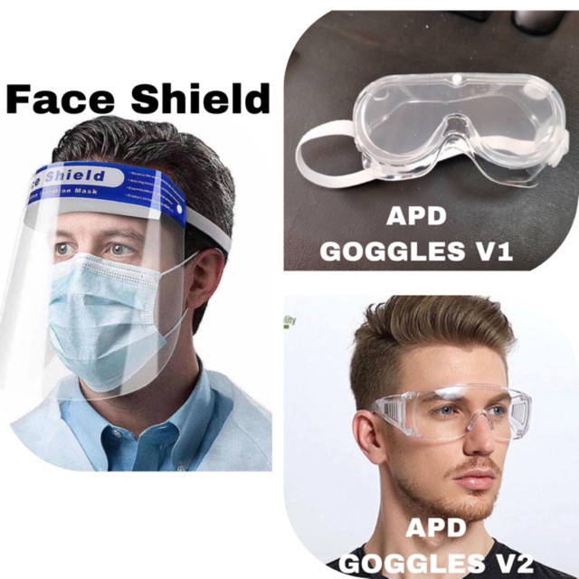 PELINDUNG WAJAH / HELM APD / APD / PELINDUNG DIRI / KACAMATA APD / GOGGLES APD