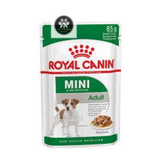 RC Mini adult wetfood pouch 85gr .Royal canin makanan basah  85gr