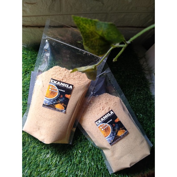 

sari jahe+gula tinggal seduh