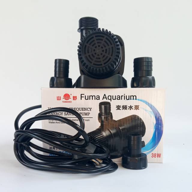 Mesin Pompa Celup Kolam YAMANO ACT 5800 Naik 5 meter 38watt Filter Hidroponik Waterfall  Aquarium Air Mancur Low Watt Power Head Submersible Pump Water Pump