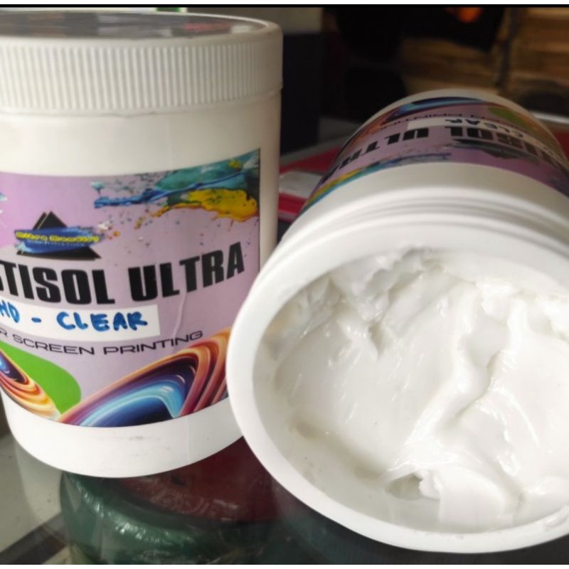 Plastisol ULTRA HD CLEAR/Transparan 1kg