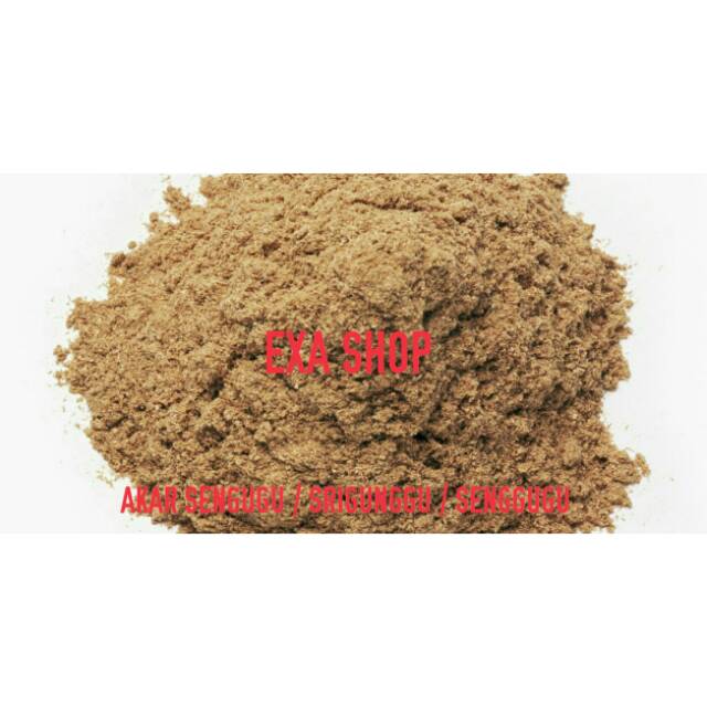 

Akar Sengugu / Srigunggu / Senggugu Bubuk - Serbuk 250 gram