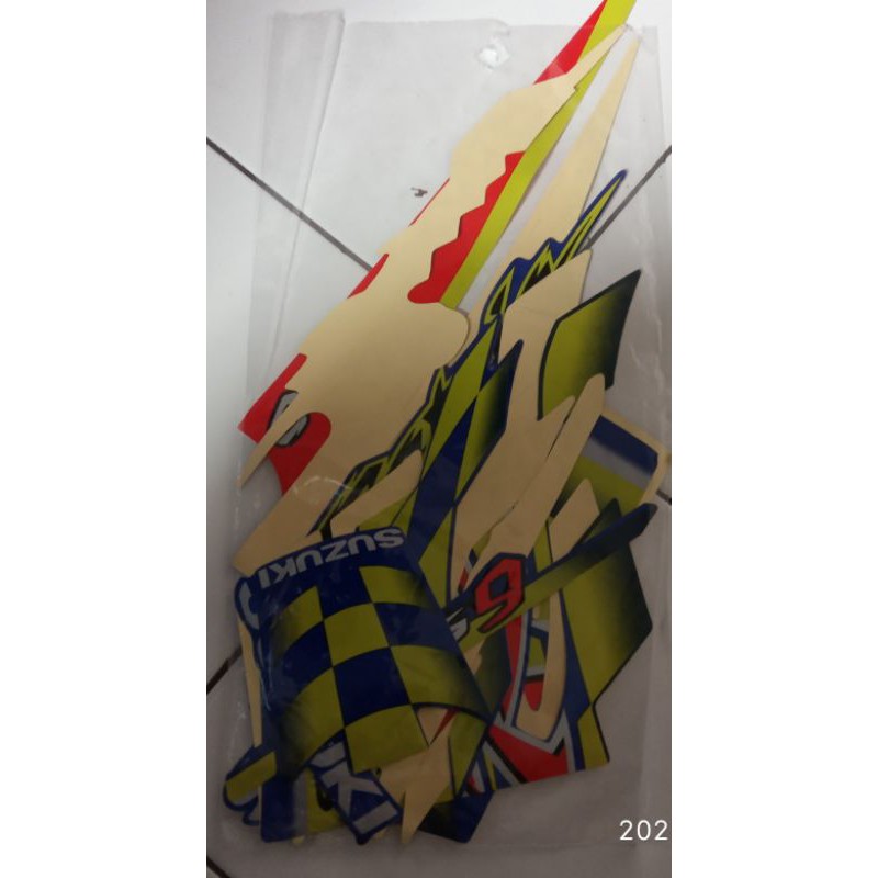 Striping Satria R 120 Lumba