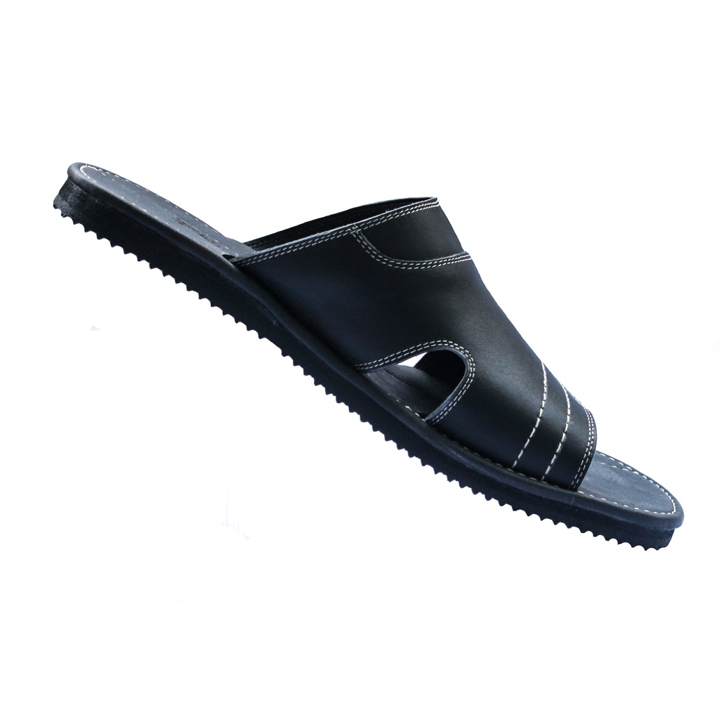 Sandal Pria Kulit Asli Rasheda GR 41 Kokop Slide All Size