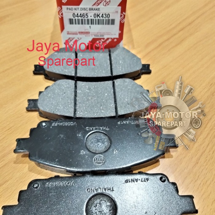 brake pad innova reborn kampas rem depan Innova reborn original