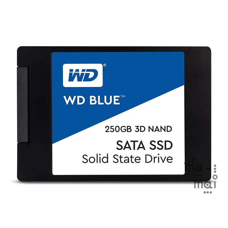 WD SSD BLUE WDS250G2B0A 250 GB 2,5&quot; SATA SSD WD SSD BLUE 250GB 3D NAND