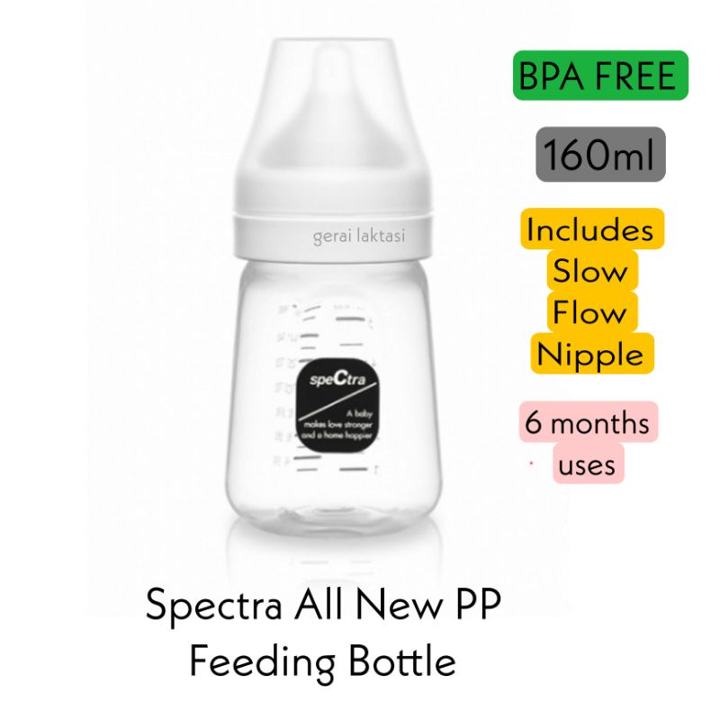 Spectra PP Feeding Bottle New Design