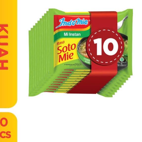 

Trend - Indomie soto 10pc 10 pcs !