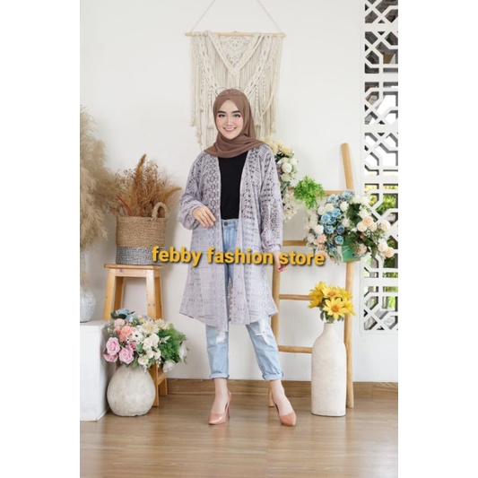 KARDIGAN BRUKAT PREMIUM//LACE OUTER BURKAT