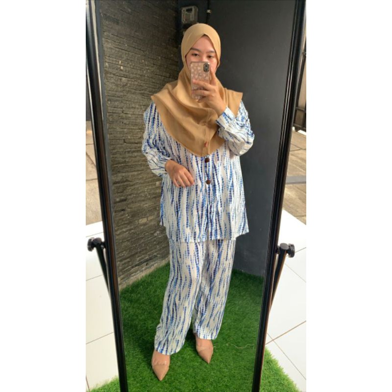 Pajamas One Set Kekinian Rayon Viscose