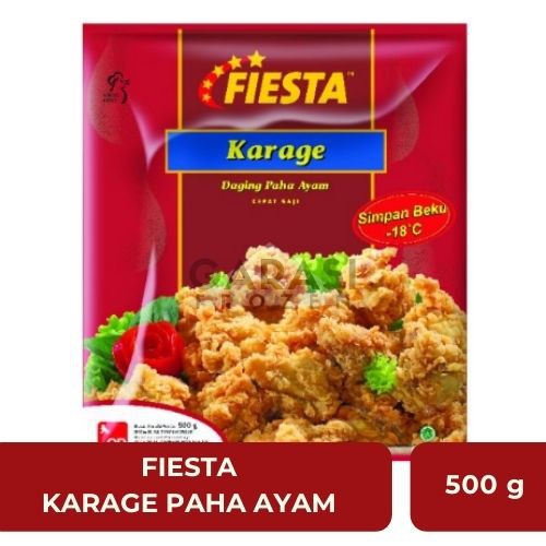 

FIESTA karage nugget paha ayam 500 gr - frozen food