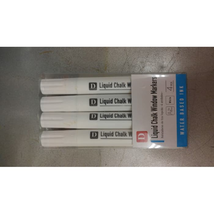 

Promo Daiso Liquid Chalk Window Glass Marker Spidol Putih utk Kaca Jendela Diskon