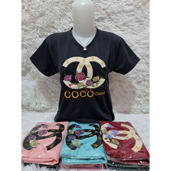 MG kaos wanita premium / Babyterry import / baju atasan wanita /BORDIR