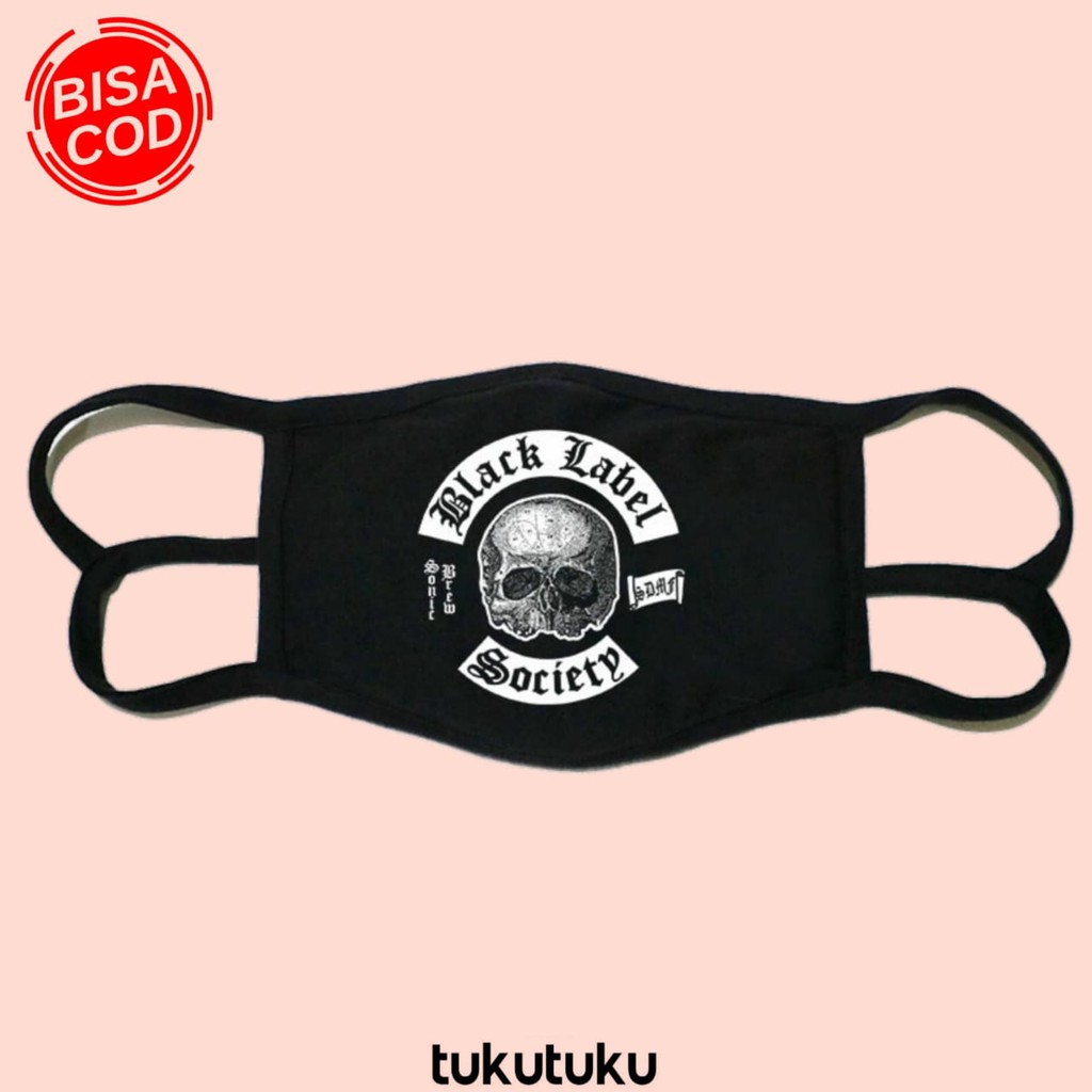 Masker Band Heavy Metal Black Label Society