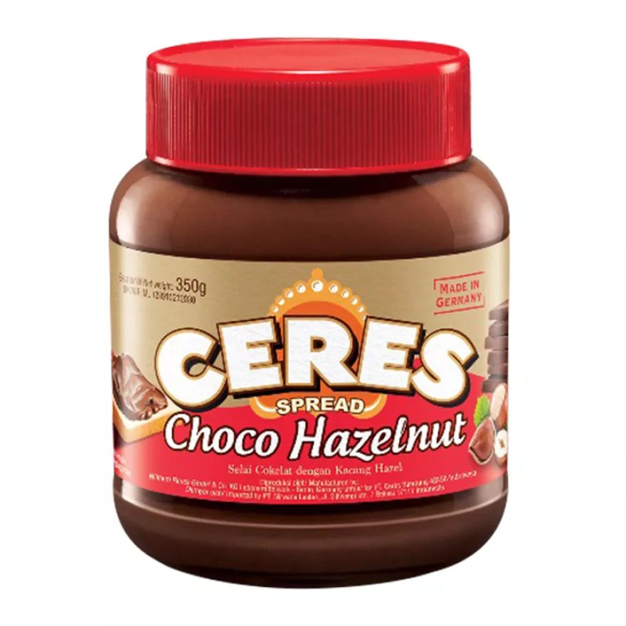 

CERES CHOCO SPREAD HAZELNUT SELAI ROTI RASA COKLAT 350g