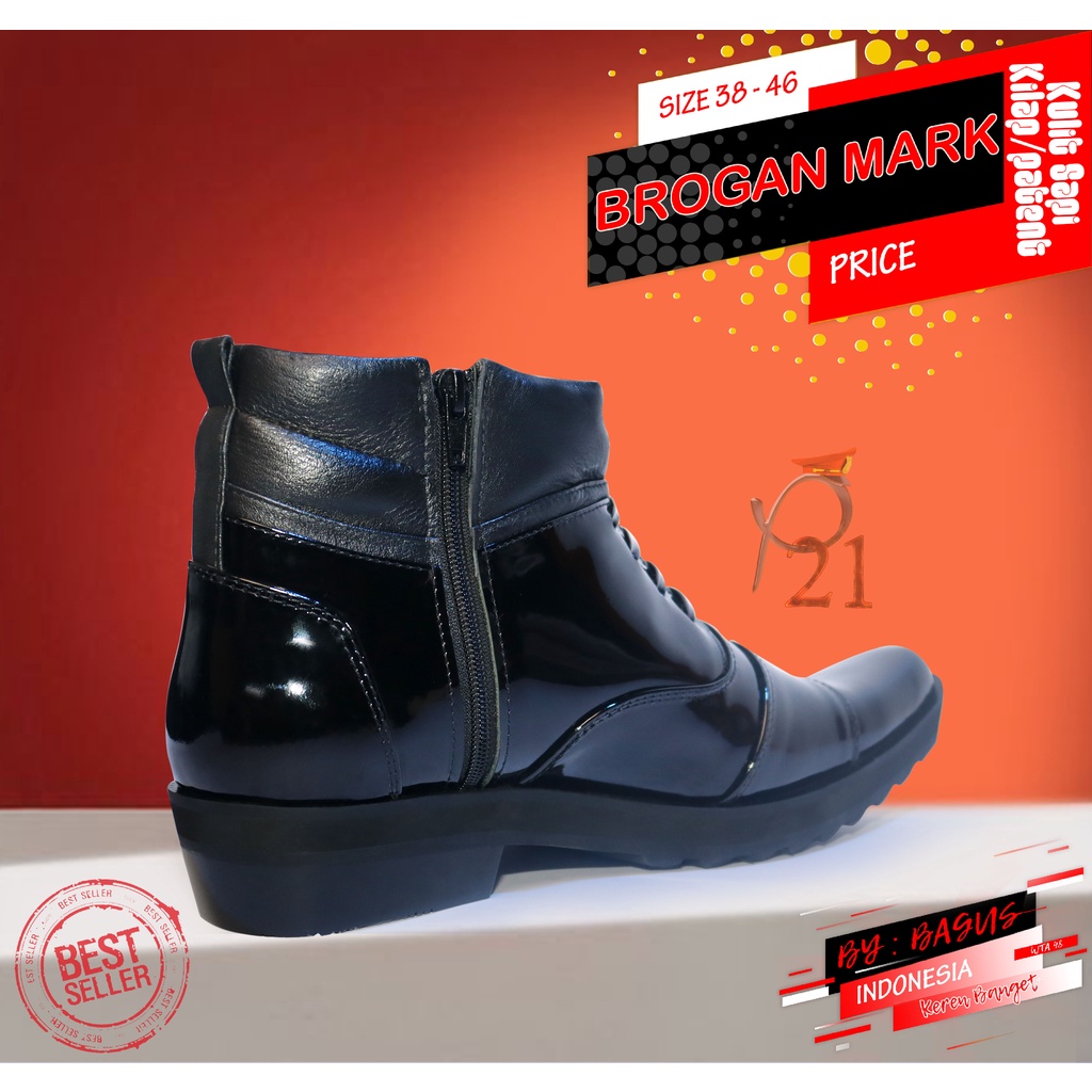 SEPATU PDH BROGAN MARK P21