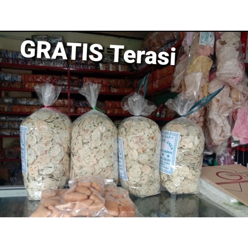 

Gapit Keju 1kg ENAK GRATIS terasi khas Cirebon