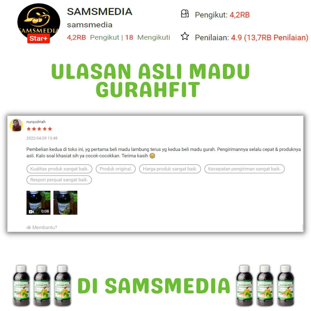 Madu Gurah Fit Asli original Madu Gurahfit Obat Batuk Radang Tenggorokan - Madu Gurahfit Asli Original - Samsmedia