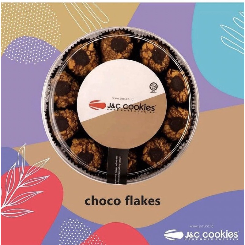 

kue kering kue lebaran hampers Choco flakes 380gr