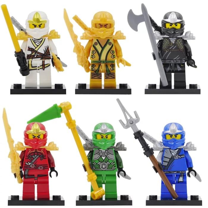 lego ninjago action figures