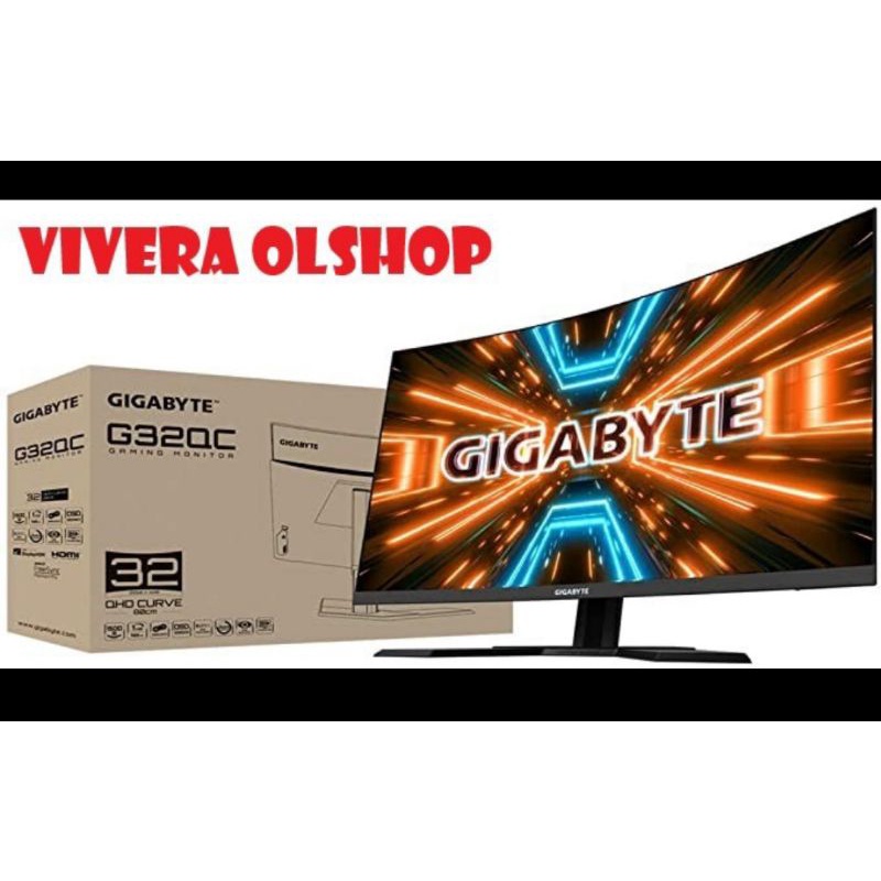 Gigabyte G32QC A Gaming Monitor 32 inch 32" [G32QC A-EK]