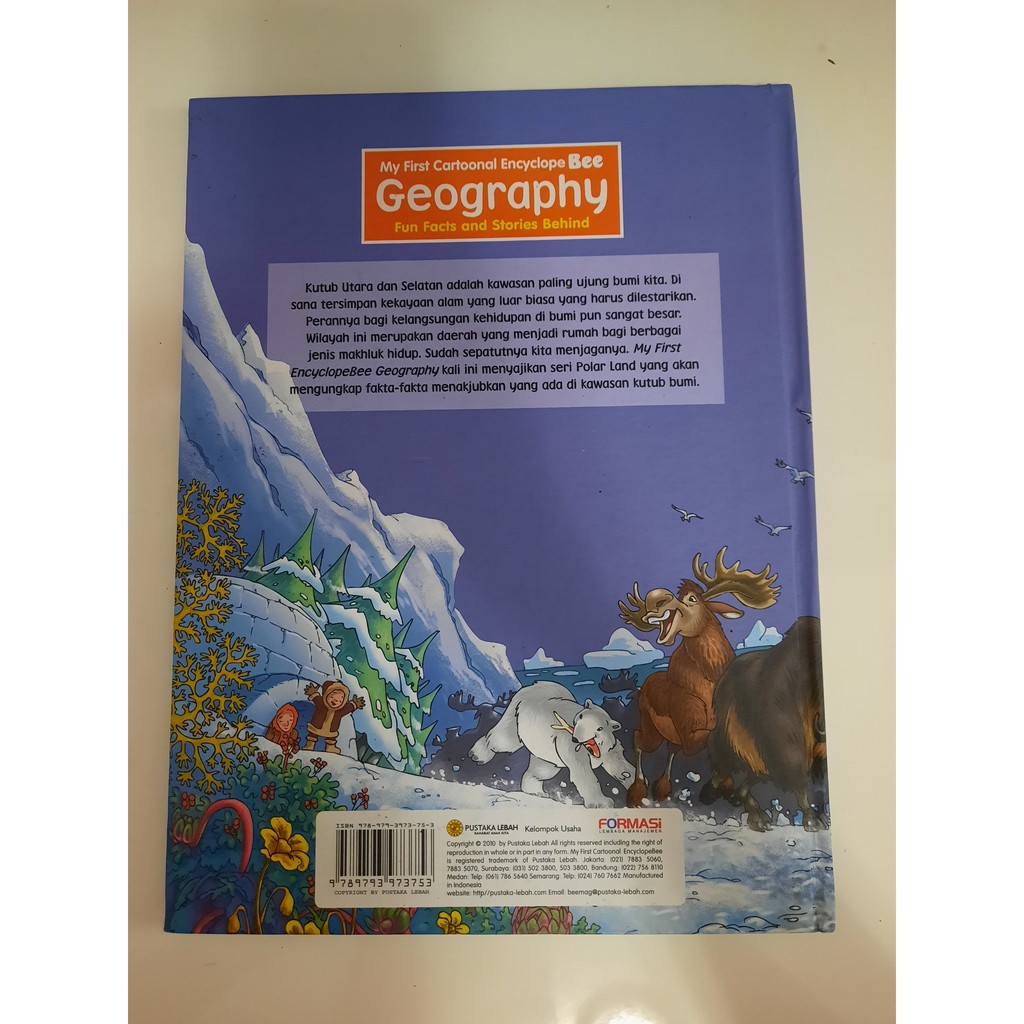 Geography Fun Facts And Stories Behind Polar Land Second Hand Shopee Indonesia