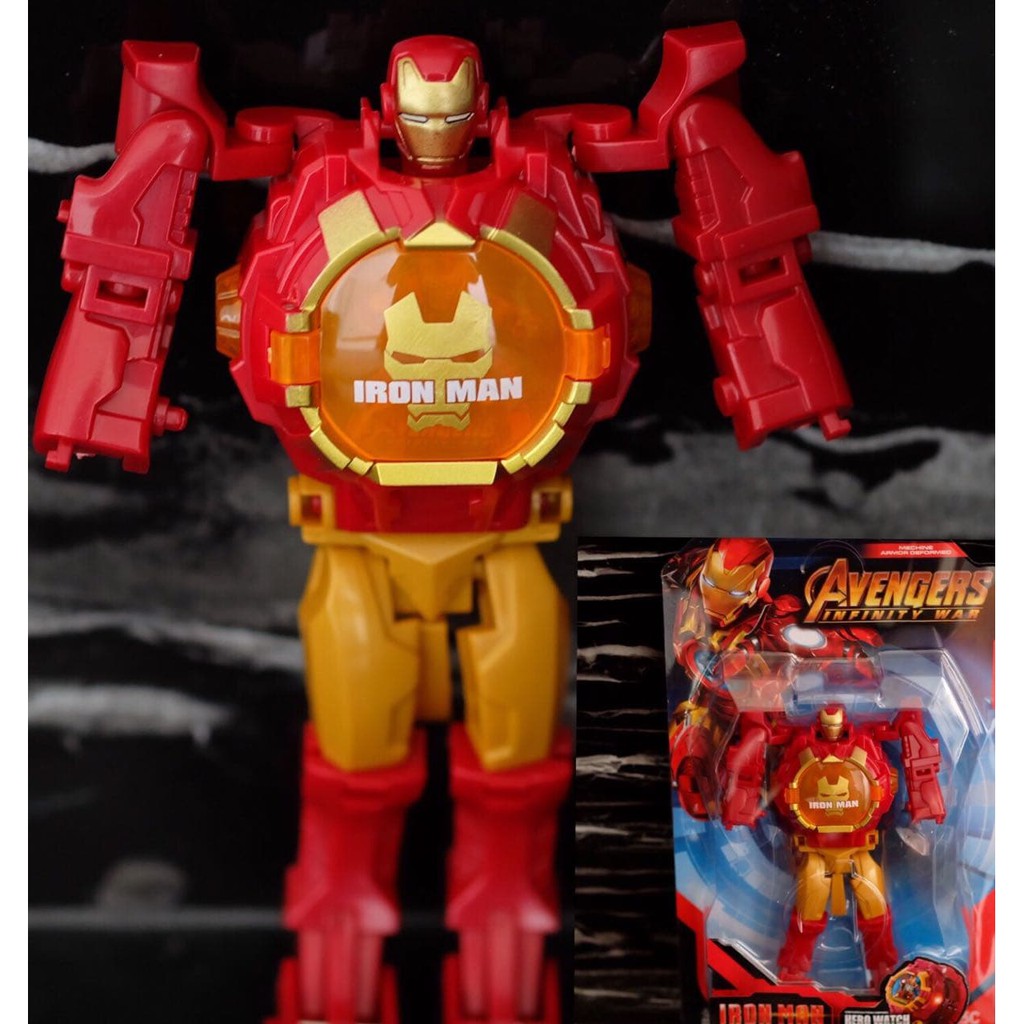 Wallaroo Limoges Jam Tangan Anak Pria Robot 03 Avengers Ironman