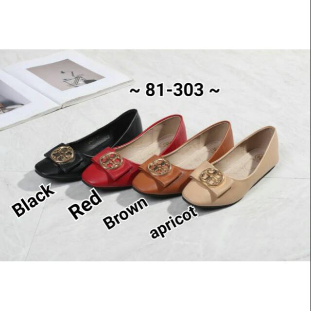 TORY BURCH flats Shoes 
Series # 81-303 kssbtmj sepatu import batam