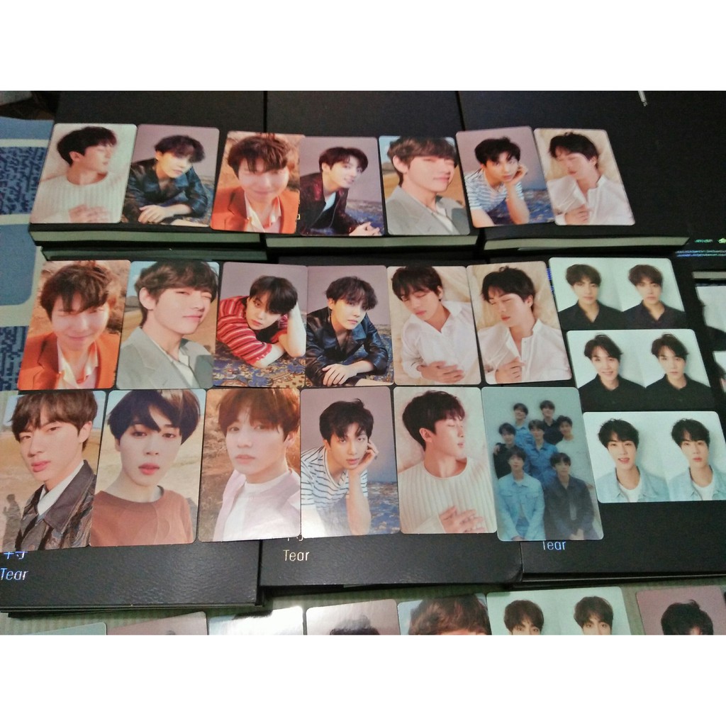 BTS Love Yourself Album Tear - Y O U R version Unsealed Card / Photo Jhope suga Taehyung special pc