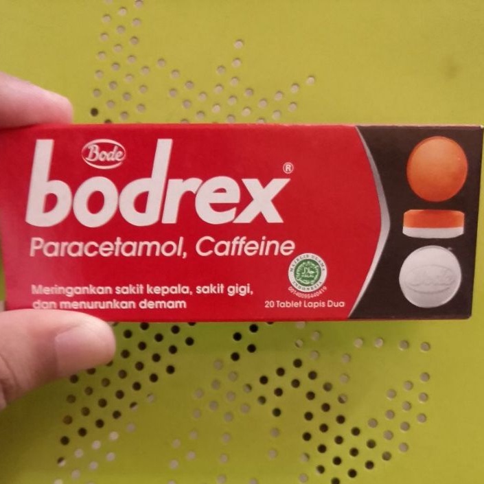 BODREX® TABLET O (Obat Sakit Kepala) Per @1 Box @20 Tablet