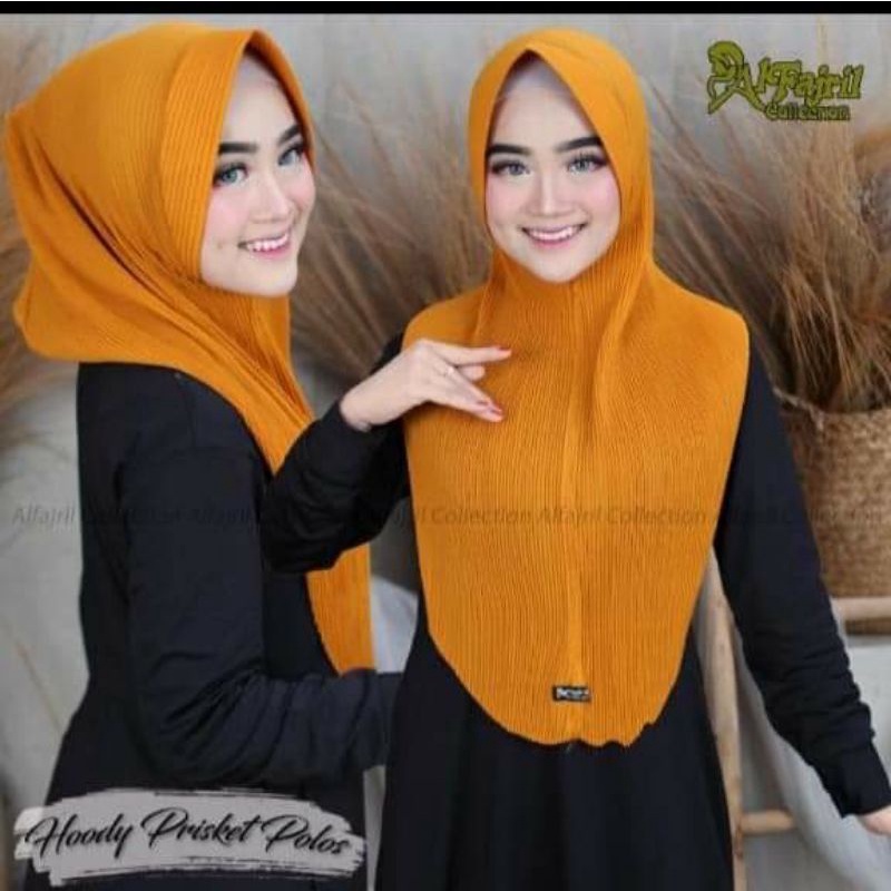 Hoodie Plisket Polos Ori Al Fajril. Jilbab Hoodie. Jilbab Ori. Hoodie Hijab. Terbaru. Jilbab Plisket