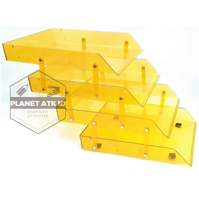 

Rak 4 Susun Document/Laci Kertas/Laci Meja/Simpan Document/tray