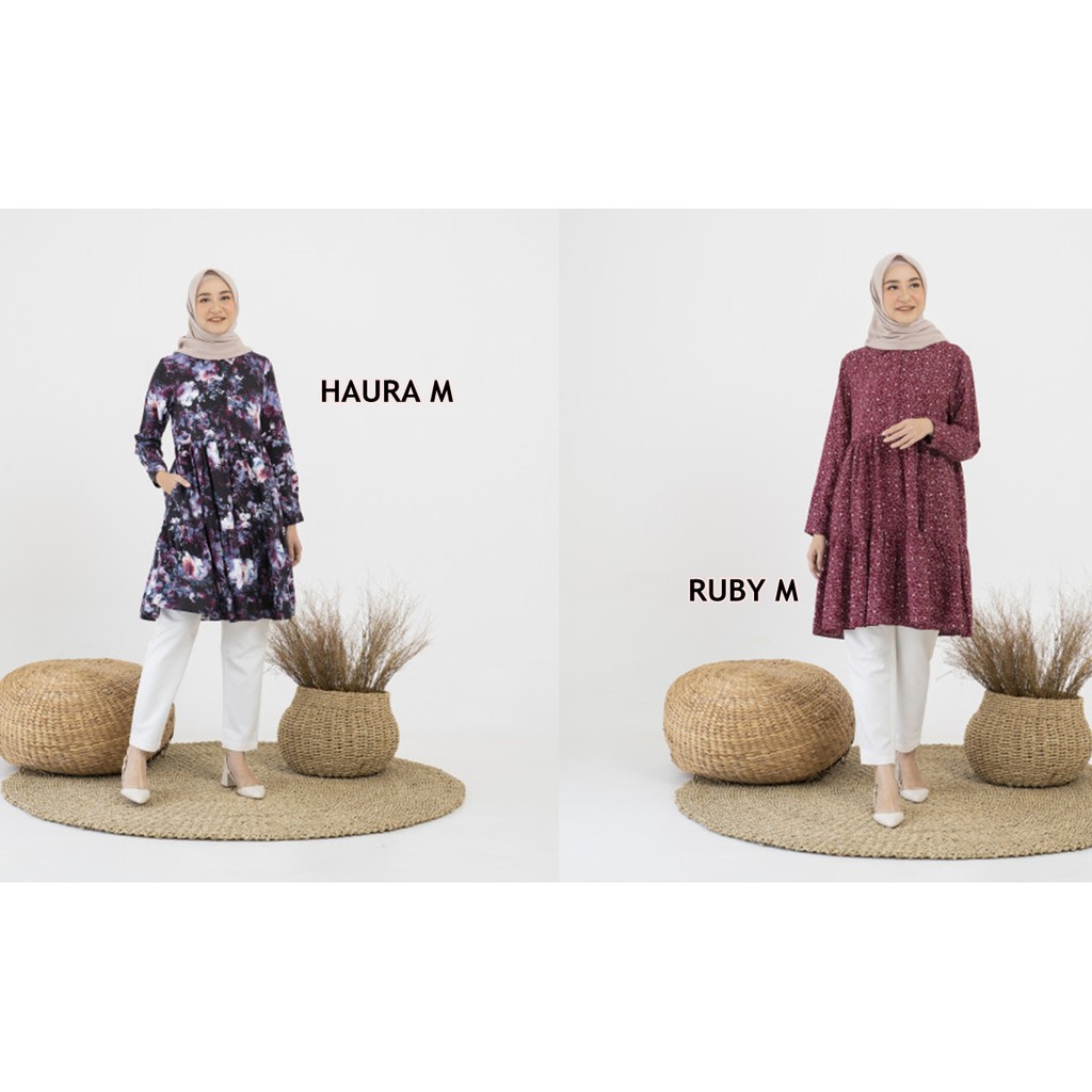 RUFFLE TUNIK M LIGHTS CLO