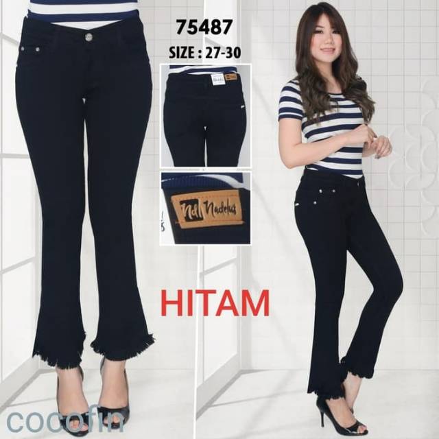#75487 NADELUS JEANS CUTBRAY RAWIS