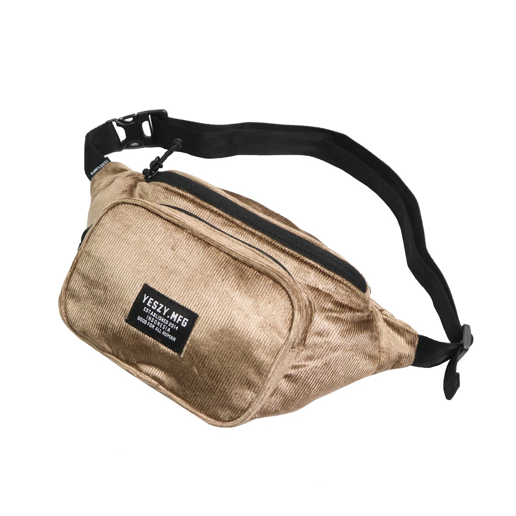 YESZY.MFG Waist Bag Smith Corduroy Light Brown