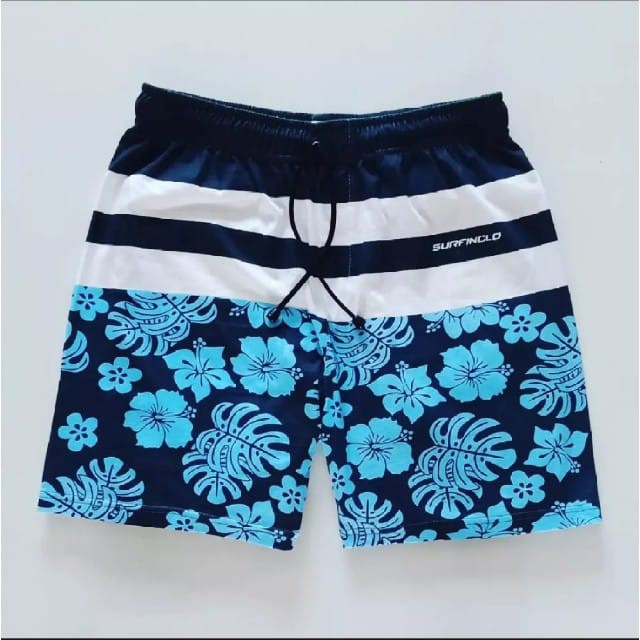 Celana Pendek Boxer Pria Bahan Cotton Combed 30s Motif Printing Distro Original Brand Seven One