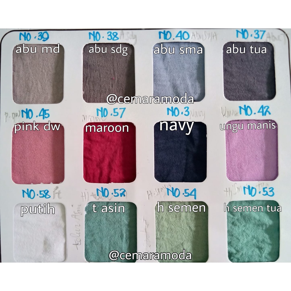 Kain Rayon Krinkel Bahan Crinkle Airflow Kringkel Kringkle Cringkle CEY Cringkel Crinkel Air Flow Premium PER 0.5Meter kain hijab jilbab kerudung