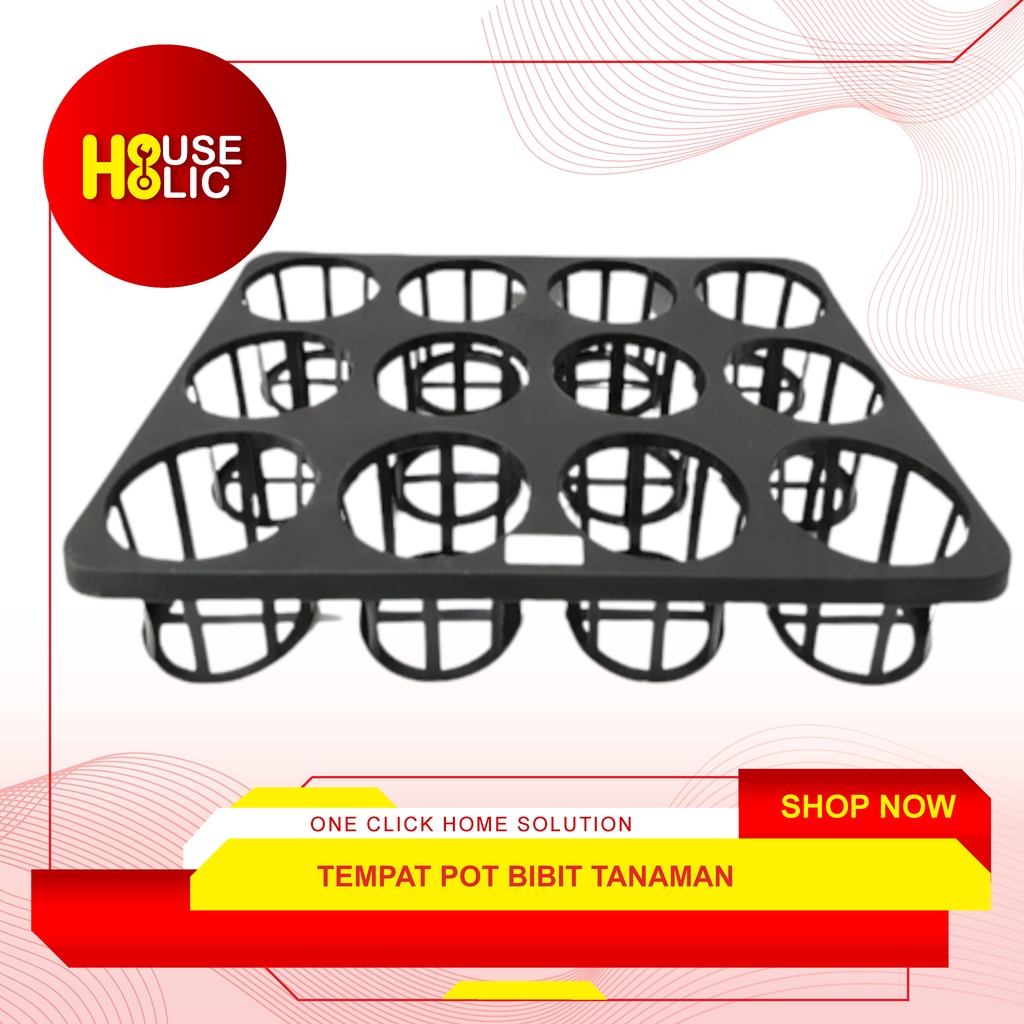 Pot Tempat Bibit / Plantation Tray 6408 / Baki Dudukan Bibit Tanaman