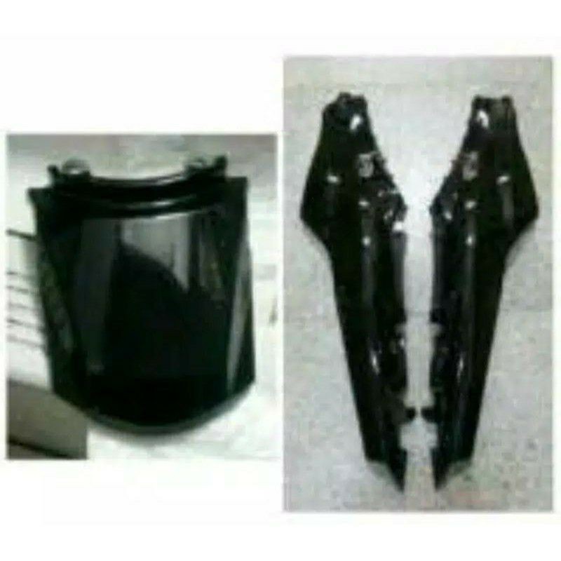 Narita - Cover Body Shogun R 110 New Hitam biru merah