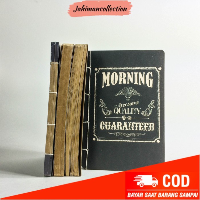 

✨ BISA COD ✨ [READY] Surfing Board Keep Calm Vintage Brown Paper Notebook - Salt Rock