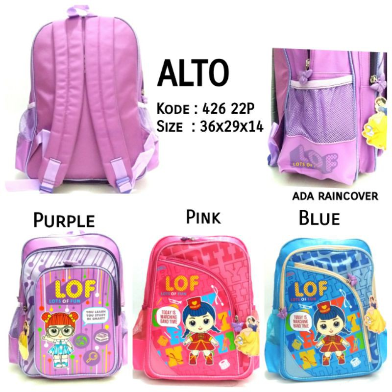 TAS SEKOLAH ANAK PEREMPUAN ALTO 426 22P