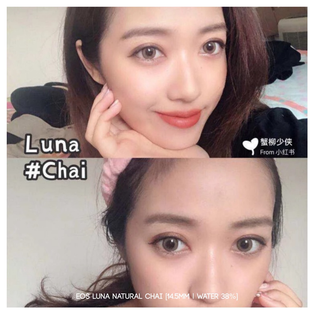 MIKHAYLOVESHOP Softlens Luna Natural Chai | EOS