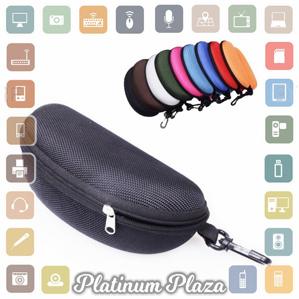 TaffSPORT Kotak Kacamata EVA Hardcase Waterproof - Black`FMPBHU-