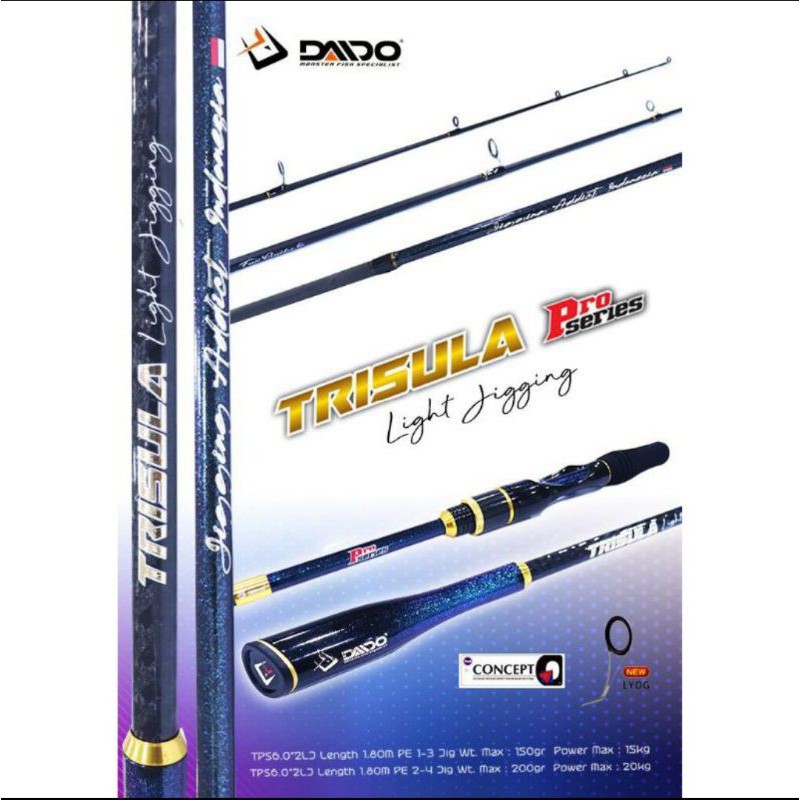 Joran Daido trisula pro series dan Trisula