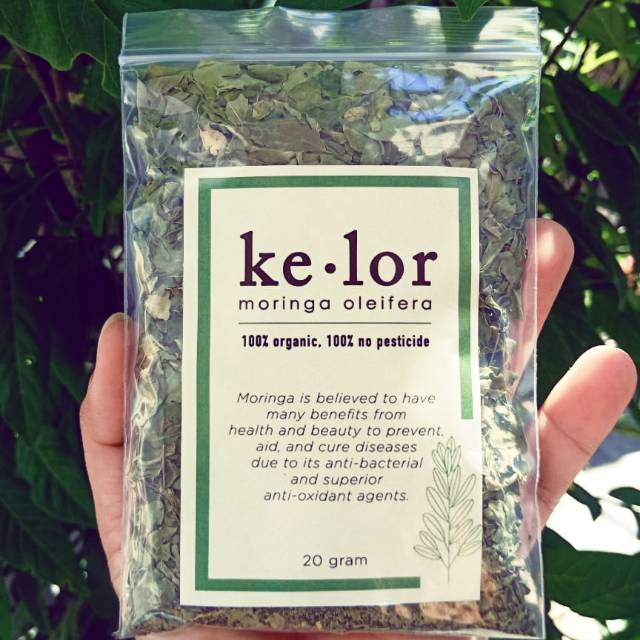 

Daun Kelor Kering Premium, 100% organik tanpa pestisida 20gram