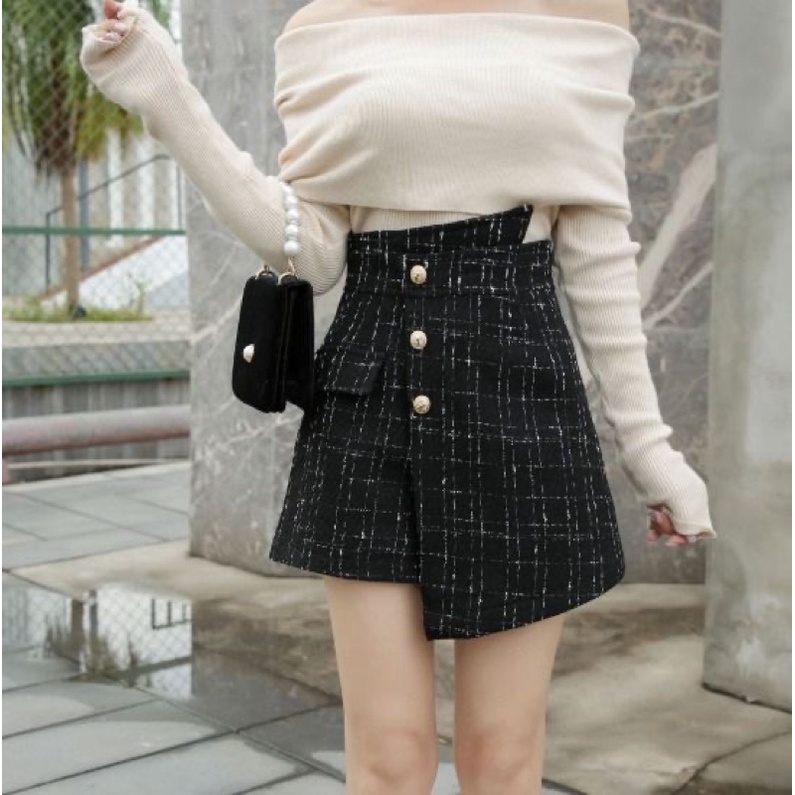 ALINE TWEED SKIRT #2505